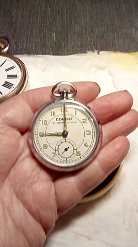 Vintage combat pocket watch - vintage,