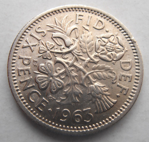 1963 sixpence near - 1963,