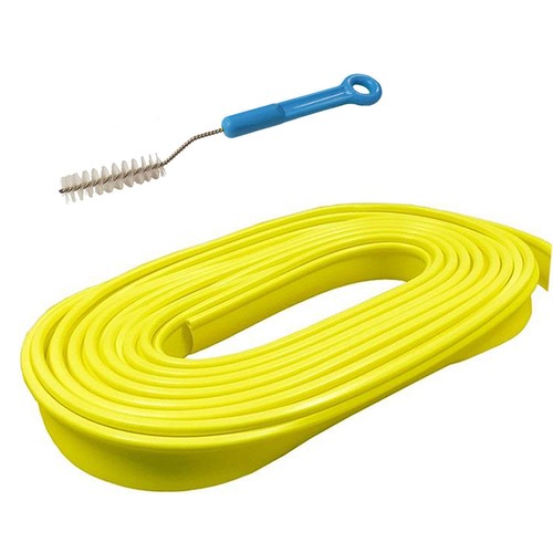 Yellow caravan awning rail - yellow,