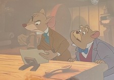 Walt Disney Great Mouse Detective Hand Painted Original Cell