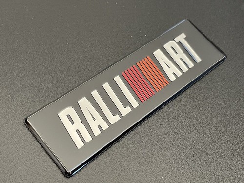 Ralliart badge lancer - ralliart,