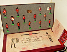 Britains Set 00102 Regimental Band of The Royal Scots Dragoon Guards in 54mm
