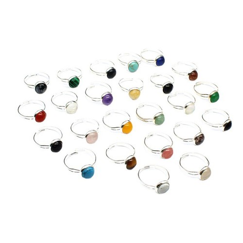 Mini round beads chakra - round,