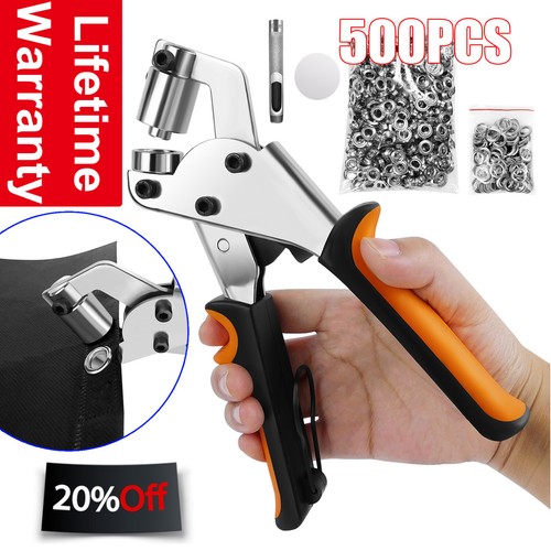Eyelet plier heavy - heavy, hole