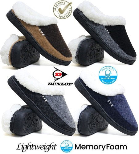 Dunlop mens slippers winter - dunlop,