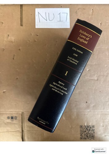 Halsbury laws england 5th - halsbury's, of