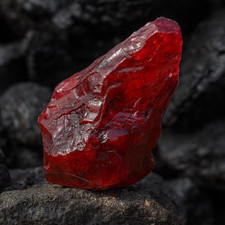 African Red Ruby Rough