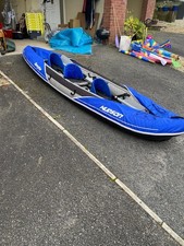 Hudson Three Person Inflatable Kayak And Paddles