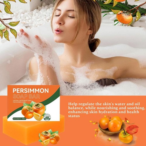 Persimmon soap bar - bar, for
