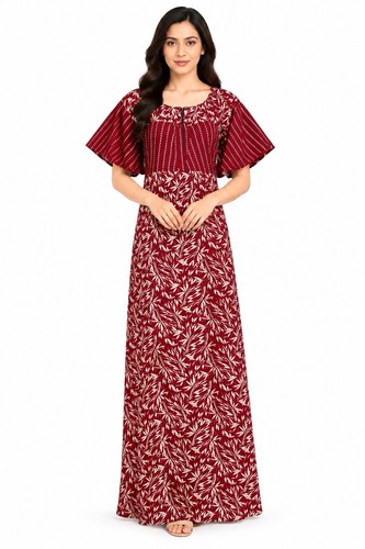 Indian night dress cotton - indian,