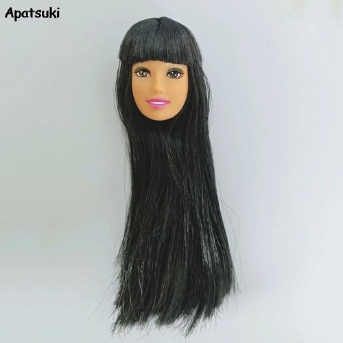 Plastic black long straight - plastic,
