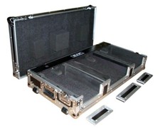 DJ Case for 10" Mixer and 2 small cd players DJK-CDI10W