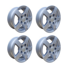 4 x 12" TRAILER WHEEL, ALLOY