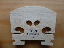 GENUINE TELLER OF GERMANY VIOLIN BRIDGE, EUROPEAN MAPLE, 4/4 FULL SIZE.