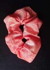 18 Eighteen Orange and silver Hair Scrunchies