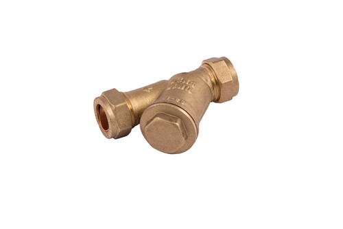 15mm brass filter strainer - 15mm,