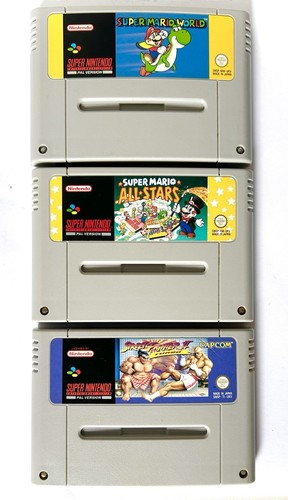 Super nintendo snes games - nintendo,