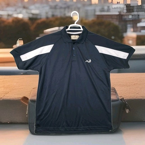 Woodworm polo mens size large - woodworm,