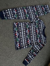 Primark Christmas Stitch Pyjamas Age 7-8
