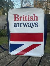 British Airways Navy Retro Vtg