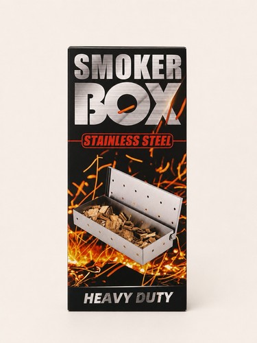 Bbq smoker box stainless - smoker,