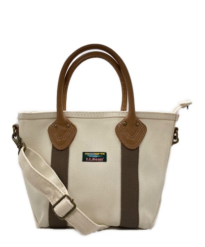 Bean 2way tote bag leather - tote,