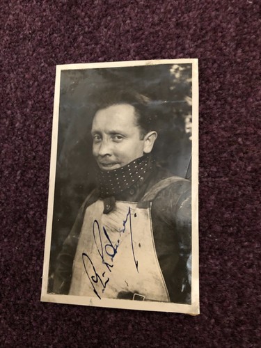 Speedway photograph postcard
