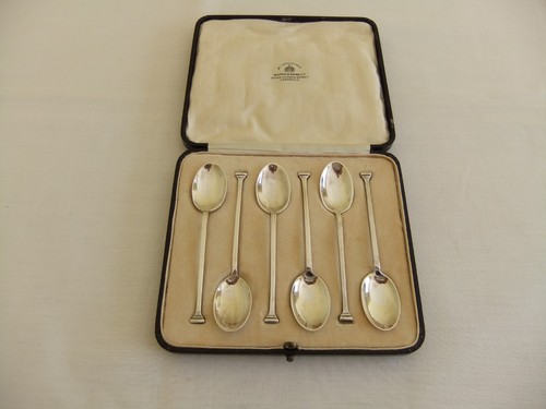 Sterling silver set 6 - sterling, of