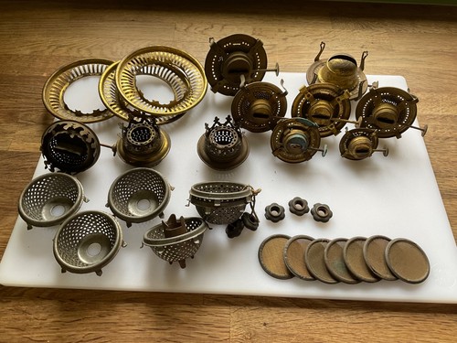 Vintage paraffin lamp spares - paraffin,