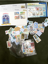 Collection Channel Island stamps, miniature sheets and FDCs