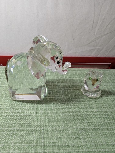 Swarovski crystal elephant - swarovski,