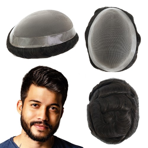 Mens toupee human - toupee, hair