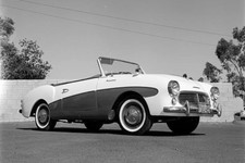 Datsun 1200 Coupe 1960 Model Car Road Test 4x6 Photo