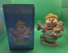 Leonardo Collection Frosty Snowman Figurine Christmas Ornament