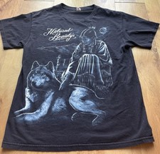 Vintage USA Native American Wolf ‘Natural Beautys’Graphic T-Shirt - Size Medium