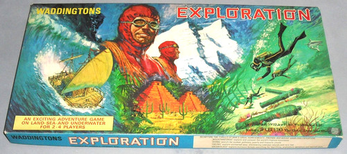 Exploration board game - board,