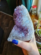 XL Violet Amethyst Sparkly
