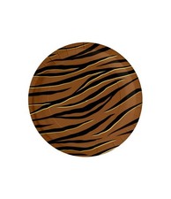 TIGER PRINT PLATES X 8