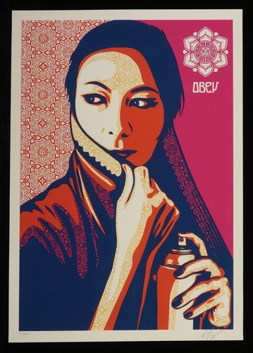 Shepard fairey commanda - fairey,
