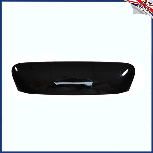 Bright black tailgate handle - black,