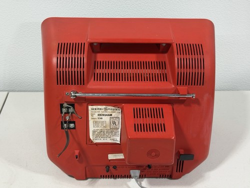 Mcm red general electric - red, tv