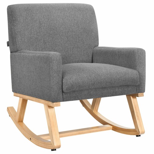 Fabric upholstered recliner - fabric,