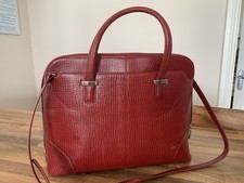 Knomo Rubi 15” Leather Laptop Tote