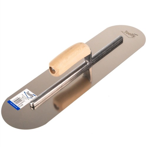 Pool trowel round concrete - pool,