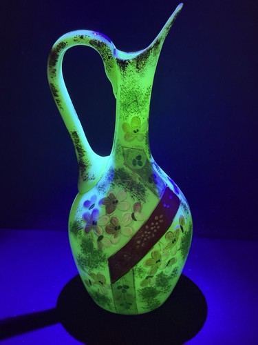 Antique bristol milk - antique, glass