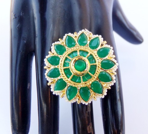 Premium gold plated kundan - premium,