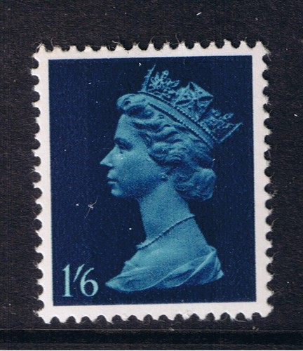 743 pre decimal machin - gb,