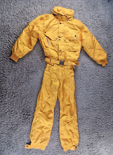 Nevica Ski Suit Small UK 36 Yellow Snow One Piece R9-1