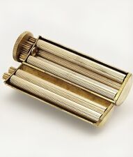 Premium Gold 70mm Metal Tobacco Rolling Machines Cigarette Roller