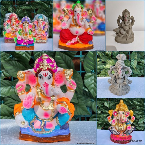 Eco friendly clay ganesha - eco-friendly,